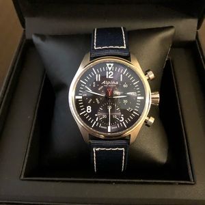 Alpina 42mm Quartz Watch